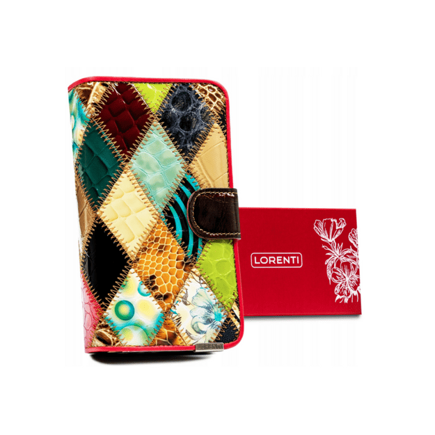 Odinė piniginė Lorenti multicolor